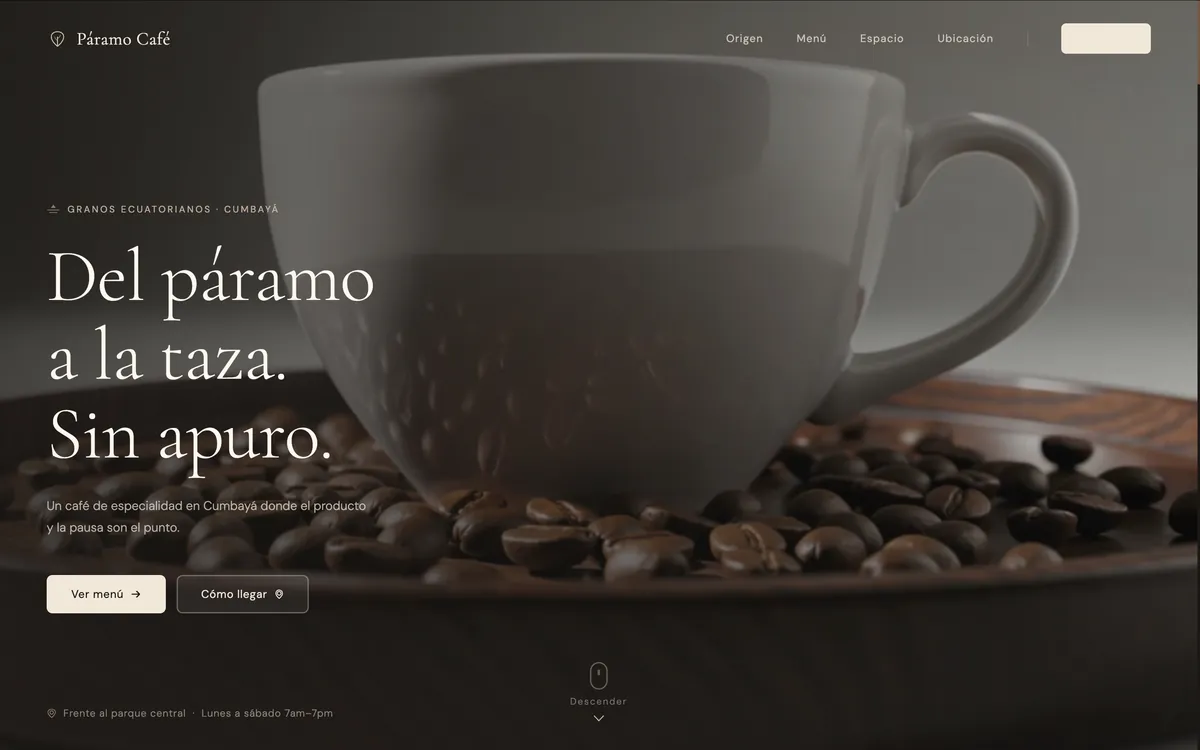 Páramo Café
